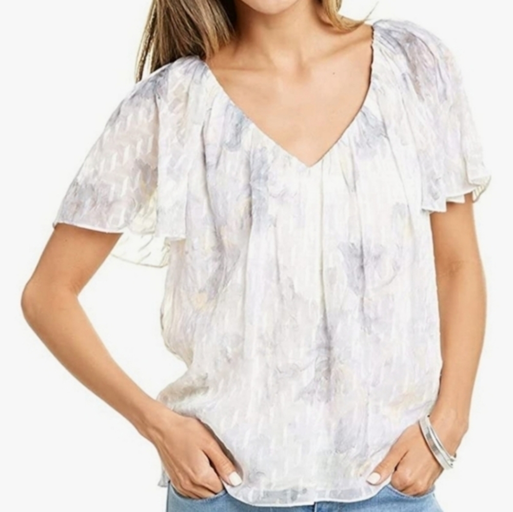 Rebecca Taylor Lily‎ V-Neck Blouse